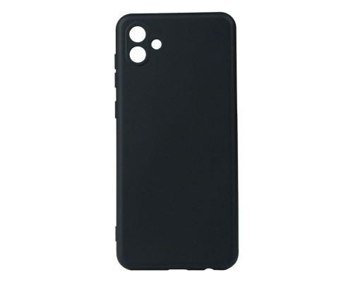 Чохол Full Case TPU+Silicone Touch No Logo для Samsung A04 4G Колір 18, Чорний 2020000323358