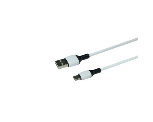 Кабель USB Borofone BX84 Type-C 3A Колір Білий 6974443386813