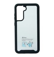 Чохол Shockproof Black Frame+ Transparent Back для Samsung S21 FE Колір Чорний