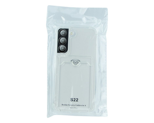 Чохол Pocket Card Transparent case для Samsung S22 Колір Transparent