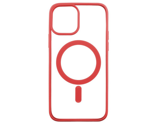 Чохол TPU Color with Magsafe для iPhone 12/12 Pro Колір 01, Red 2020000326175