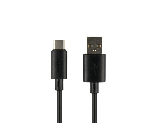 Кабель USB Hoco X88 Gratified Type C 3A Колір Чорний 6931474783349