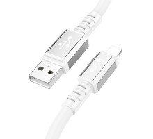 Кабель USB Hoco X85 Lightning Колір Білий 6931474777447