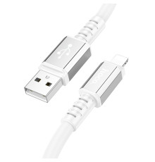 Кабель USB Hoco X85 Lightning Колір Білий 6931474777447