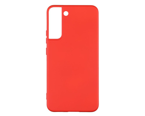 Чохол Full Case TPU+Silicone Touch No Logo для Samsung S22 Plus Колір 14, Червоний 2020000326748