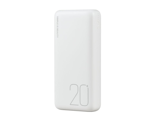 Універсальна Мобільна Батарея Power Bank XO PR183 20000 mAh Колір Білий