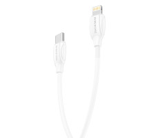 Кабель USB Borofone BX19 Type-C to Lightning 20W 2m Колір Бiлий 6931474752031