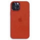 Чохол Silicone Case with MagSafe для iPhone 12 Pro Max Колір 11.Kumquat