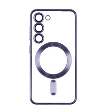 Чохол TPU Metallic Full Camera with Magsafe для Samsung Galaxy S23 (S911) Колір Dark Purple 2020000343172