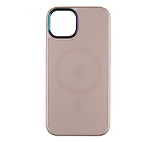 Чохол AG-Glass Chrome Camera with Magsafe для Iphone 12/12 Pro Колір Pink sand 2020000342038