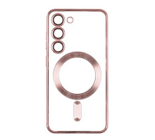 Чохол TPU Metallic Full Camera with Magsafe для Samsung Galaxy S23 Plus (S916) Колір Rose Gold 2020000343110