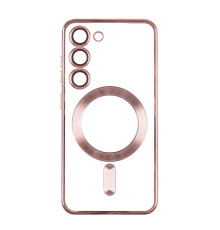 Чохол TPU Metallic Full Camera with Magsafe для Samsung Galaxy S23 Plus (S916) Колір Rose Gold 2020000343110