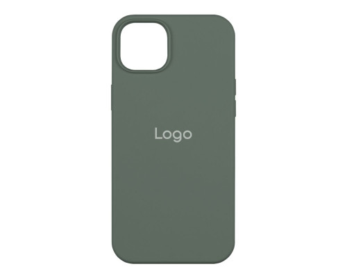 Чохол Silicone Case Full Size (AA) для iPhone 15 Plus Колір 55.Pine green 2020000377283