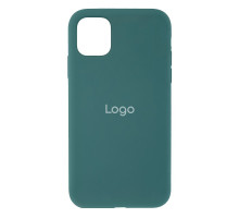 Чохол Silicone Case Full Size (AA) для iPhone 11 Колір 55.Pine green 2020000221913