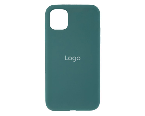 Чохол Silicone Case Full Size (AA) для iPhone 11 Колір 55.Pine green 2020000221913