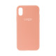 Чохол Silicone Case Full Size (AA) для iPhone X/Xs Колір 49.Papaya 2020000150701