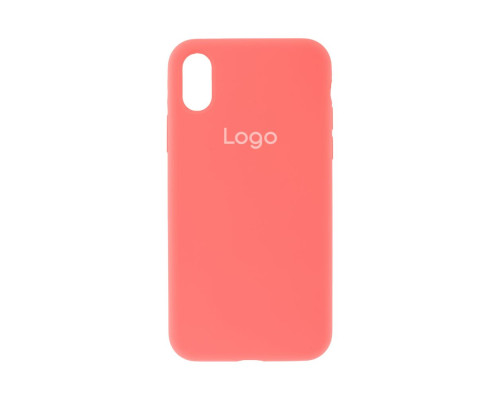 Чохол Silicone Case Full Size (AA) для iPhone X/Xs Колір 49.Papaya 2020000150701