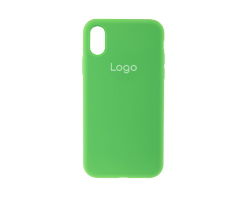 Чохол Silicone Case Full Size (AA) для iPhone X/Xs Колір 49.Papaya 2020000150701