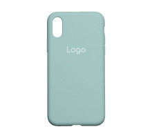 Чохол Silicone Case Full Size (AA) для iPhone Xs Max Колір 17.Turquoise 2020000148838