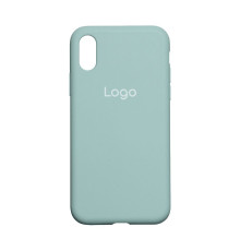 Чохол Silicone Case Full Size (AA) для iPhone Xs Max Колір 17.Turquoise 2020000148838