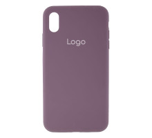 Чохол Silicone Case Full Size (AA) для iPhone Xs Max Колір 68.Blackcurrant 2020000234852