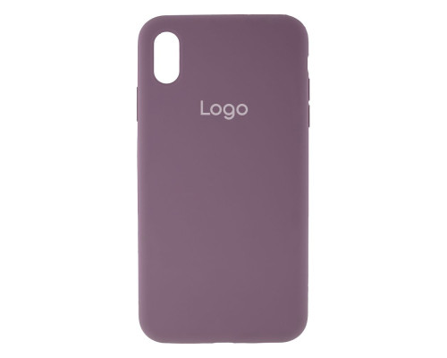 Чохол Silicone Case Full Size (AA) для iPhone Xs Max Колір 68.Blackcurrant 2020000234852