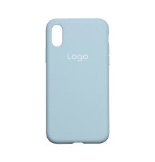 Чохол Silicone Case Full Size (AA) для iPhone X/Xs Колір 05.Lilac 2020000149309