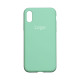 Чохол Silicone Case Full Size (AA) для iPhone X/Xs Колір 49.Papaya 2020000150701