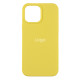 Чохол Silicone Case Full Size (AA) для iPhone 13 Pro Max Колір 72.Kumquat