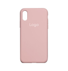 Чохол Silicone Case Full Size (AA) для iPhone X/Xs Колір 12.Pink 2020000149248