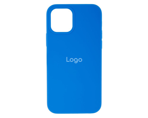 Чохол Silicone Case Full Size (AA) для iPhone 12/12 Pro Колір 03.Royal blue 2020000236184