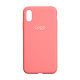 Чохол Silicone Case Full Size (AA) для iPhone X/Xs Колір 49.Papaya 2020000150701