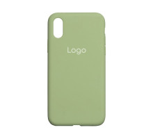 Чохол Silicone Case Full Size (AA) для iPhone Xs Max Колір 01.Mint 2020000150527