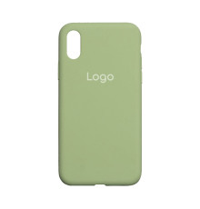 Чохол Silicone Case Full Size (AA) для iPhone Xs Max Колір 01.Mint 2020000150527