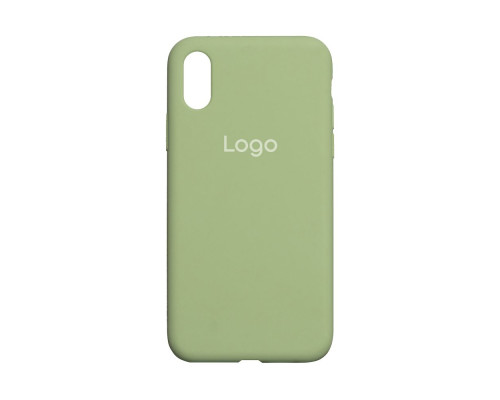 Чохол Silicone Case Full Size (AA) для iPhone Xs Max Колір 01.Mint 2020000150527