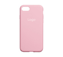 Чохол Silicone Case Full Size (AA) для iPhone 7/8/SE2 Колір 12.Pink 2020000149514