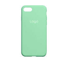 Чохол Silicone Case Full Size (AA) для iPhone 7/8/SE2 Колір 47.Spearmint 2020000149361