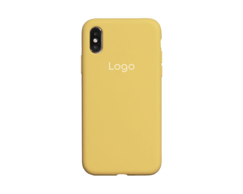 Чохол Silicone Case Full Size (AA) для iPhone X/Xs Колір 49.Papaya 2020000150701