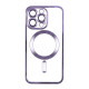 Чохол TPU Metallic Full Camera with Magsafe для Iphone 15 Pro Max Колір Purple 2020000370086