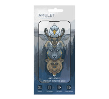 Захисне скло AMULET 2.5D HD Antistatic for Xiaomi Redmi A3/10C/12C/Poco C55/Poco C40 Колір Чорний 6902043845201