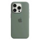 Чохол Silicone Case with MagSafe для iPhone 15 Pro Колір 04.Winter Blue