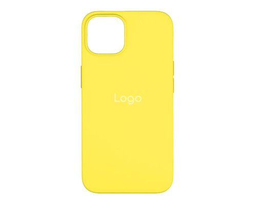 Чохол Silicone Case with MagSafe для iPhone 14 Колір 12.Canary Yellow 2020000346999