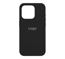 Чохол Silicone Case Full Size (AA) для iPhone 14 Pro Колір 18.Black 2020000309277