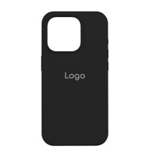 Чохол Silicone Case Full Size (AA) для iPhone 14 Pro Колір 18.Black 2020000309277