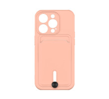 Чохол TPU Colorfull Pocket Card для iPhone 14 Pro Колір 19.Pink sand 2020000358770