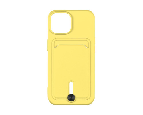 Чохол TPU Colorfull Pocket Card для iPhone 15 Колір 04.Yellow 2020000358626