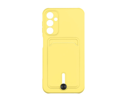 Чохол TPU Colorfull Pocket Card для Samsung Galaxy A24 4G Колір 04.Yellow 2020000358220