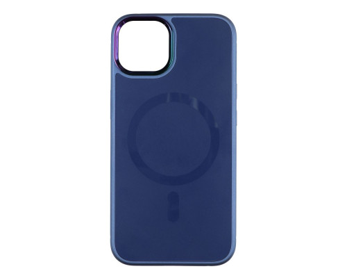 Чохол AG-Glass Chrome Camera with Magsafe для Iphone 13 Pro Max Колір Dark blue 2020000341680