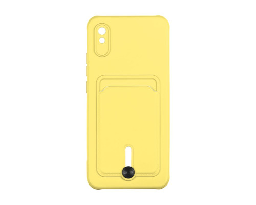 Чохол TPU Colorfull Pocket Card для Xiaomi Redmi 9A Колір 04.Yellow 2020000357827