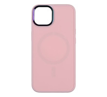 Чохол AG-Glass Chrome Camera with Magsafe для Iphone 14 Колір Pink 2020000341659